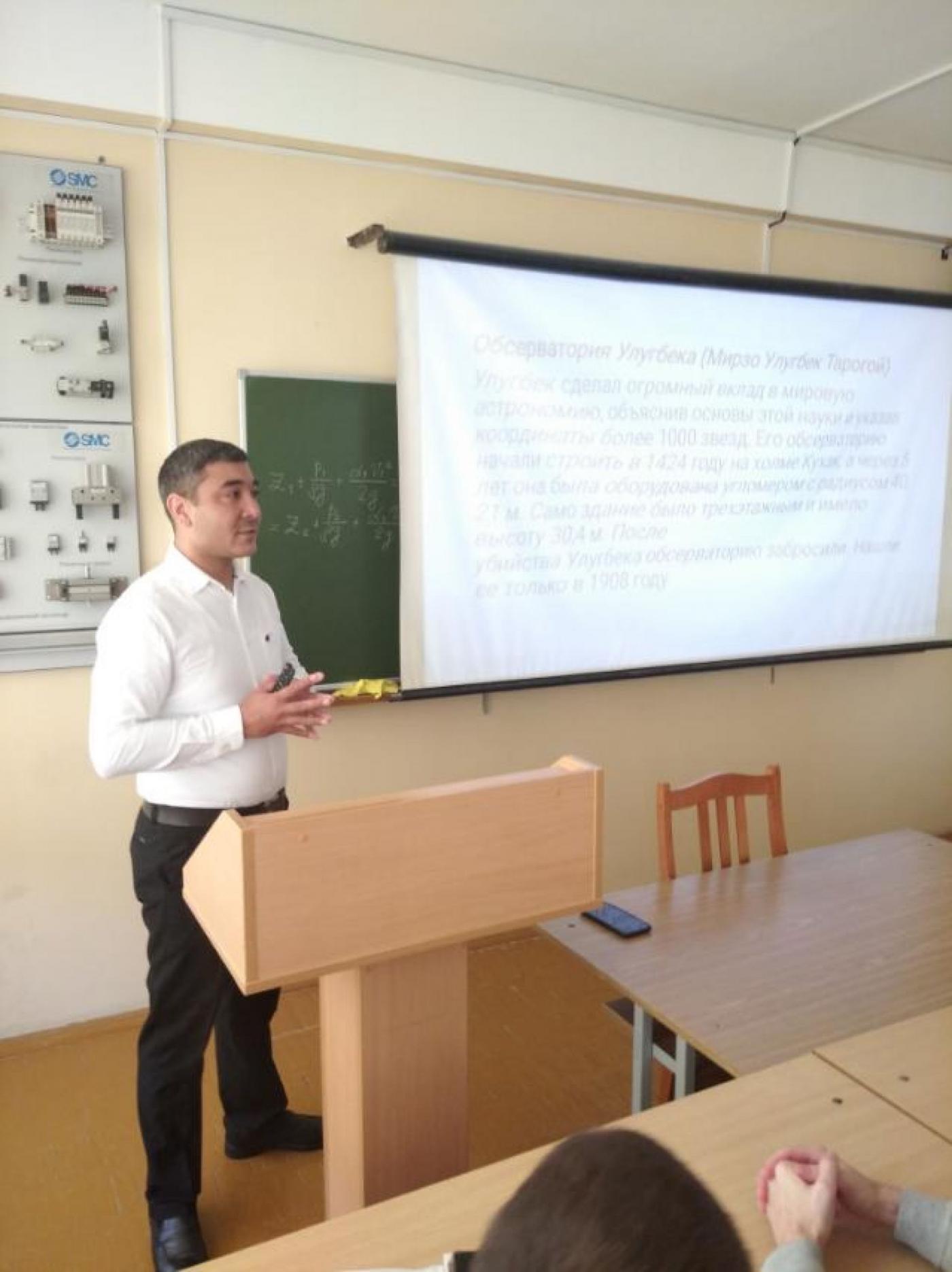В рамках стажировки преподавателей ТГТУ на кафедре «ГПА и ГПП» проведен ряд мероприятий по установлению научного сотрудничества и участия в совместных научных исследованиях
